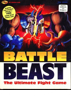 Battle Beast DOS front cover
