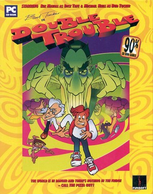 Bud Tucker in Double Trouble DOS front cover