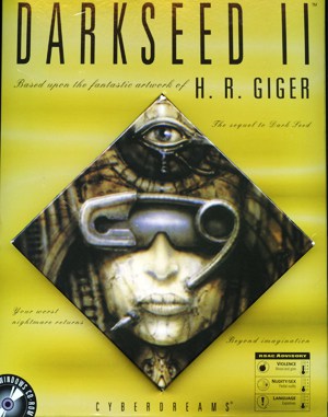Dark Seed 2 DOS front cover
