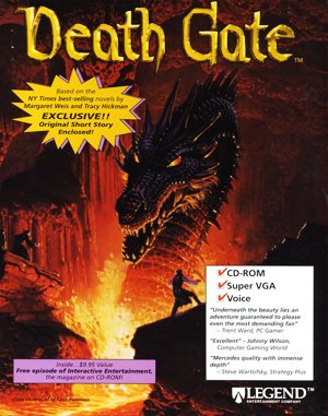 Death Gate DOS front cover