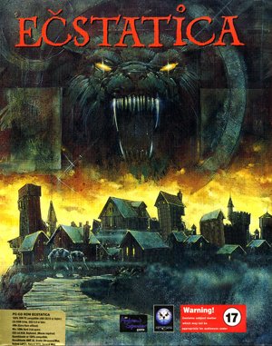 Ečstatica DOS front cover